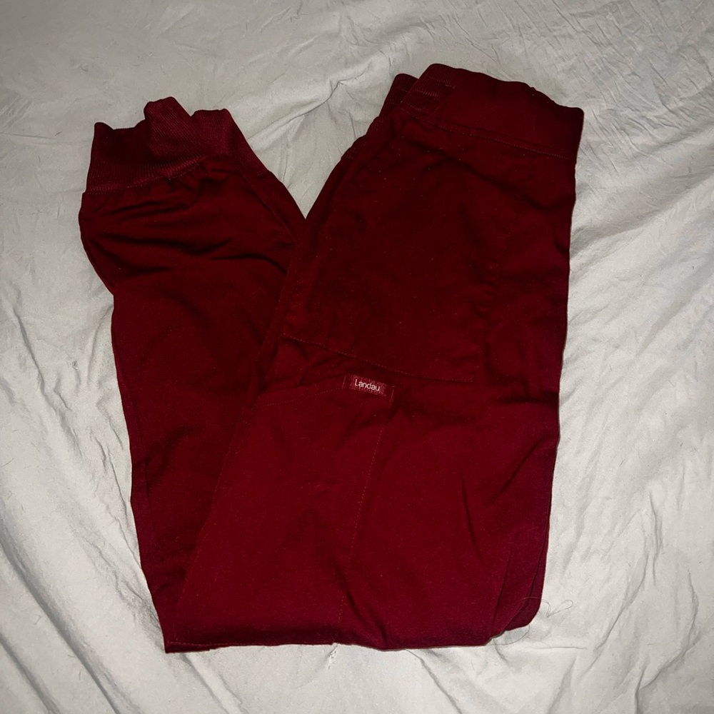 Bungundy Landau Scrub Set